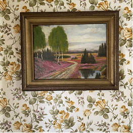 Antique Portrait in Gilded Frame