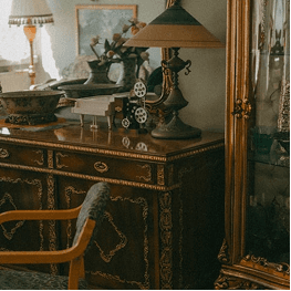 French Empire Gilt Mirror