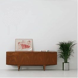 Mid-Century Teak Credenza