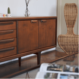 Regency Rosewood Console Table
